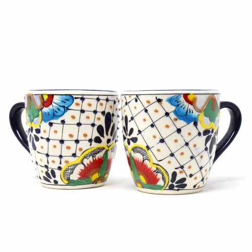 Made In Mexico | Handmade Pottery Mugs Set of 2