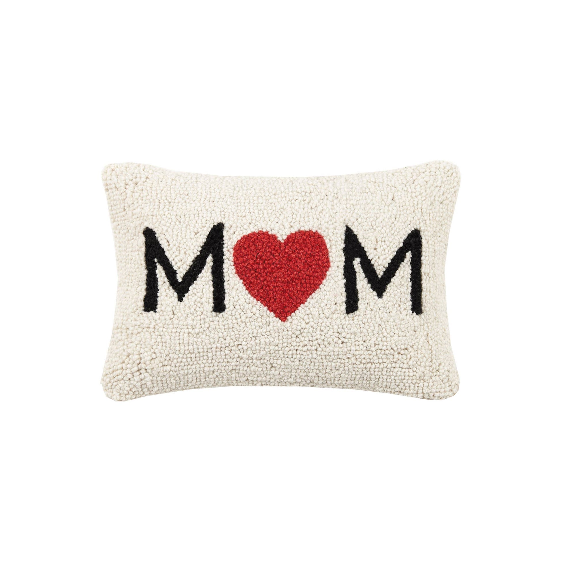 Mother's Day 100% Wool Mom Heart Pillow