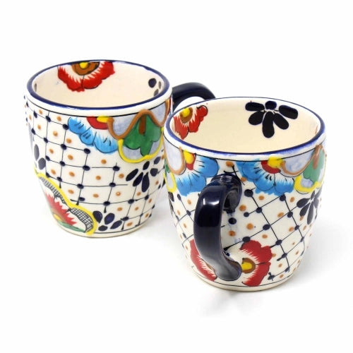 Aztec Hand Painted Ceramic Mug – Luna Curates