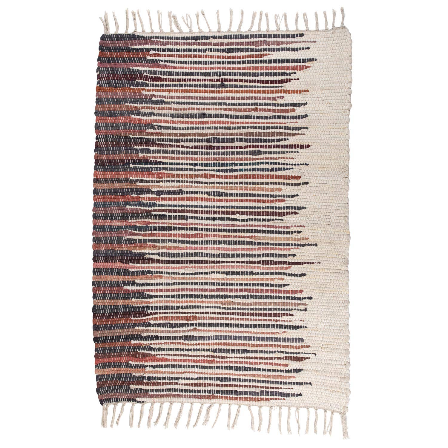 Handwoven Upcycled Sunset Rug | India Artisans